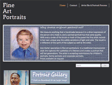 Tablet Screenshot of anntuckerportraits.com